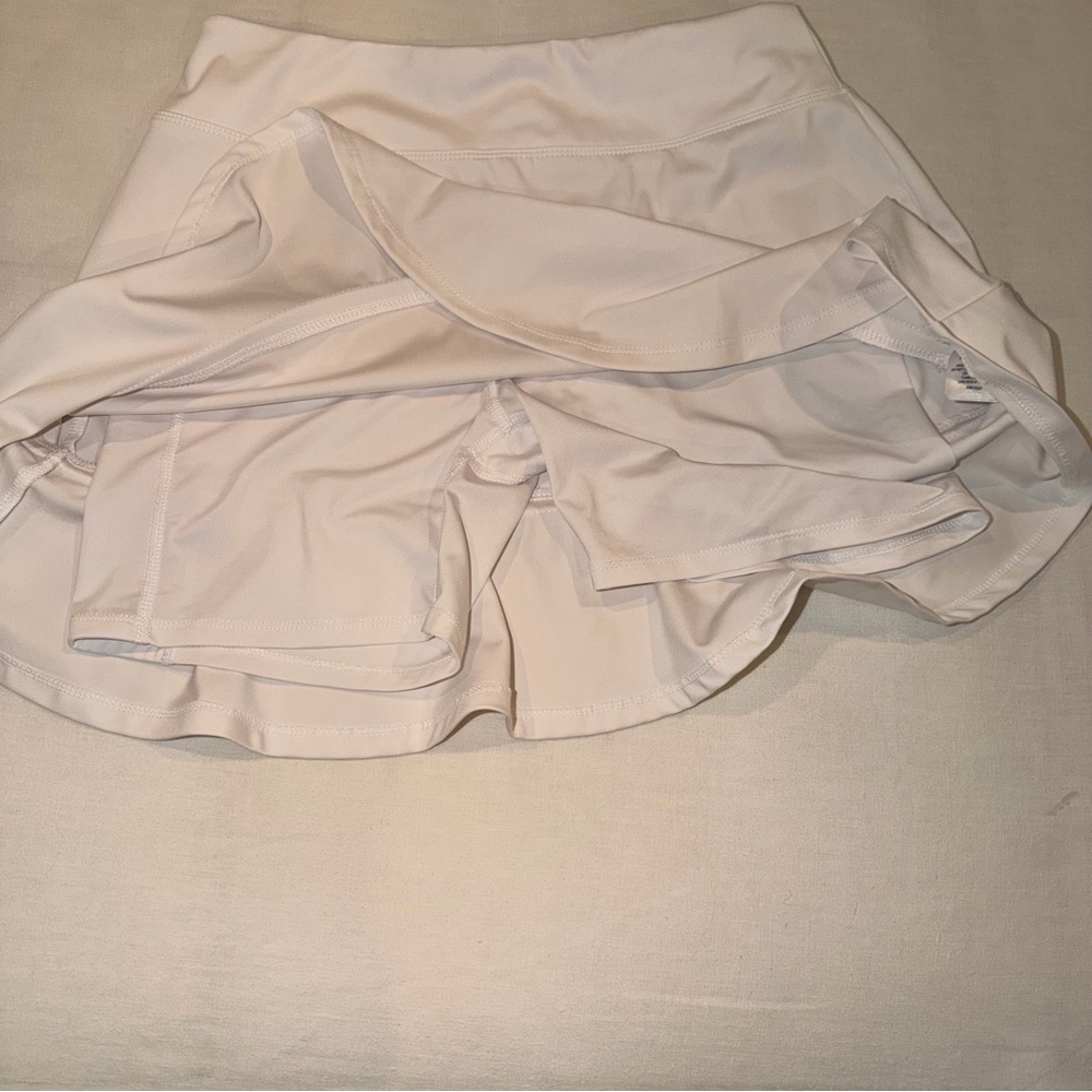Tommy Bahama White Golf Skort Ruffle Hem Athletic Tennis Skirt Size S - Picture 4 of 6